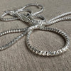 925 Sterling Silver Sparkle Diamond Cut Rope Chain Necklace 5.5MM Thick