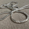925 Sterling Silver Sparkle Diamond Cut Rope Chain Necklace 5.5MM Thick