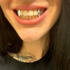 925 Sterling Silver Vampire Canine Fangs Custom Grillz