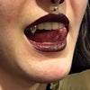 925 Sterling Silver Vampire Canine Fangs Custom Grillz