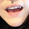 925 Sterling Silver Vampire Canine Fangs Custom Grillz