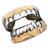 925 Sterling Silver Vampire Fangs Custom Grillz