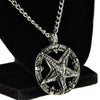 Baphomet Necklace 28" Pentagram Chain