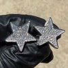 Big Star 925 Sterling Silver CZ Micro Pave Earrings 18MM
