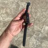 Black Big Square Iced Black Stones Flooded Out Watch