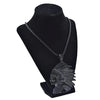 Black Indian Chief 36" Franco Chain Necklace