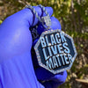 Black Lives Matter Silver Tone Octagon Rope Chain 30"