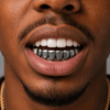 Black Plated Bottom Teeth Grillz