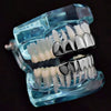 Black Plated Teeth Plain Teeth Grillz Set