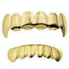 Cartel Gold Finish Vampire Fangs Grillz Set