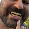 Cartel Gold Finish Vampire Fangs Grillz Set