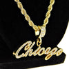 Chicago Gold Finish Rope Chain Necklace 24"