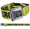 Crime Scene Tape Buckle-Down Belt