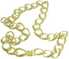 Cuban Chain Big Links Gold Finish Iced Hip Hop Necklace 30" x 20MM