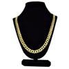 Cuban Curb Chain Gold Finish Necklace 30" x10MM