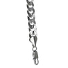 Cuban Curb Link Silver Tone Bracelet 9MM 9" Inch