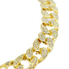Cuban Link Gold  Finish 18" x 15MM  Choker Chain Necklace