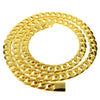 Cuban Link Gold Finish Chain Necklace 13MM 33"