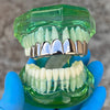 Deeper-Cut Silver Tone Top 8 Eight Teeth Grills