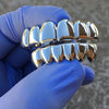 Deeper-Cut Silver ToneTeeth Grillz Set