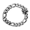 Figaro Bracelet Stainless Steel 8.5"