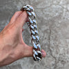 Figaro Link Chain 316L Stainless Steel Necklace 22MM Thick 18"-30"