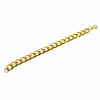 Gold Finish over Stainless Steel Cuban Link Bracelet 13MM  8.5"