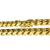 Gold Plated 316L Stainless Steel 24" x 14MM Cuban Chain