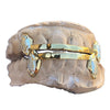 Gold Plated over 925 Silver Diamond Dust Vampire Fang Custom Grillz w/Front Bar