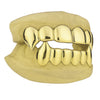 Gold Plated over 925 Silver Vampire Fangs Custom Grillz