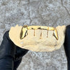 Gold Plated over 925 Sterling Silver Canine Slim Front Bar Custom Grillz