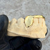 Gold Plated over 925 Sterling Silver Canine Slim Front Bar Custom Grillz