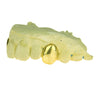 Gold Plated over 925 Sterling Silver Custom Canine Caps Teeth Grillz