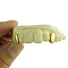 Gold Plated over 925 Sterling Silver Custom Canine Caps Teeth Grillz