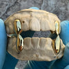Gold Plated over 925 Sterling Silver Custom Vampire Fangs Grillz