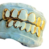 Gold Plated over Solid 925 Sterling Silver Plain Custom Grillz