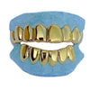 Gold Plated Solid 925 Sterling Silver Permanent Cuts Perm Custom Grillz