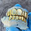 Gold Plated Solid 925 Sterling Silver Permanent Cuts Perm Custom Grillz