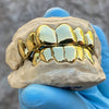 Gold Plated Solid 925 Sterling Silver Permanent Cuts Perm Custom Grillz