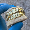 Gold Plated Solid 925 Sterling Silver Permanent Cuts Perm Custom Grillz