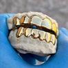 Gold Plated Solid 925 Sterling Silver Permanent Cuts Perm Custom Grillz