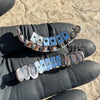 Grillz Set 10 Top Teeth & Ten Bottom Big Front Tooth Iced CZ Bling Grills