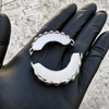 Grillz Set 10 Top Teeth & Ten Bottom Plain Silver Tone Grills