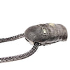 Gunmetal Gray Goon Head 36" Franco Chain Necklace