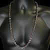Hematite Rope Chain Necklace 10MM Thick x 30" Inch