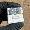 Honeycomb 925 Sterling Silver 7.60 CTW VVS D Moissanite Earrings Pass Diamond Test 15MM