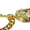 Huge Jesus Head Pendant Gold Finish 33" Cuban Chain Necklace