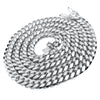 Italy 925 Sterling Silver Miami Cuban Link Chain Necklace 6MM 24"