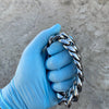 Men's 316L Stainless Steel Miami Cuban Link Bracelet 22MM 8-9.5"