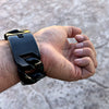 Men's Huge Bracelet Black 316L Stainless Steel Cuban 8.5" x 30MM